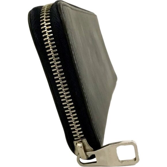 (L2) Authentic Louis Vuitton Wallet Long Black Epi Leather Luxury Vintage Design - Picture 4 of 9